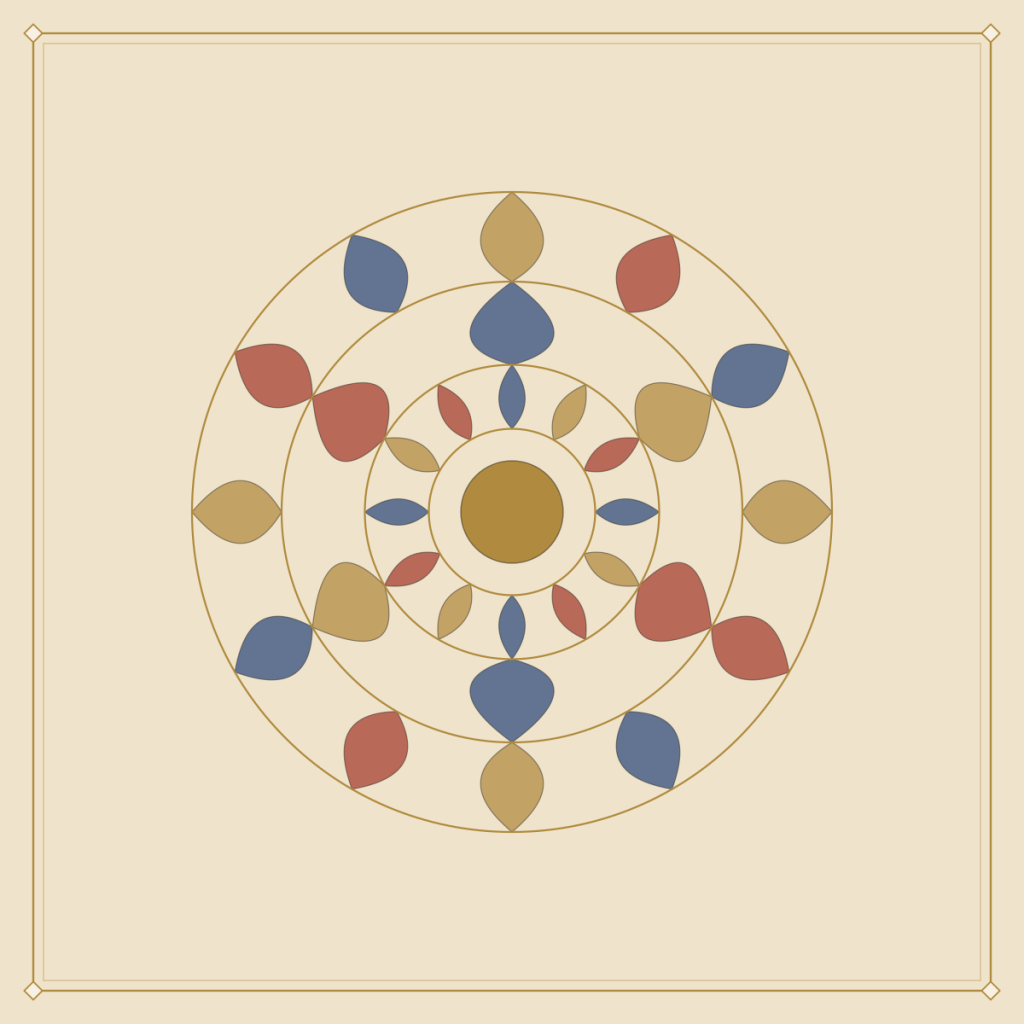 Lettrine à la feuille d’or