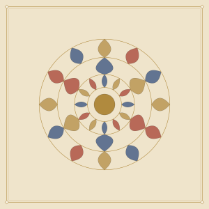 Lettrine à la feuille d’or